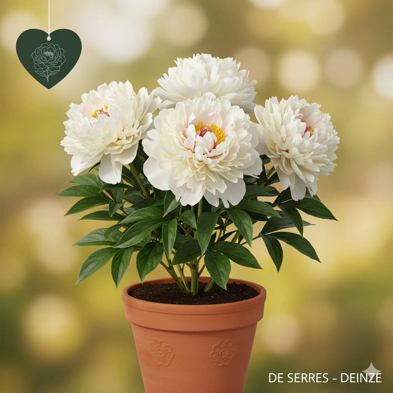 Paeonia lactiflora 'Gardenia' C1
