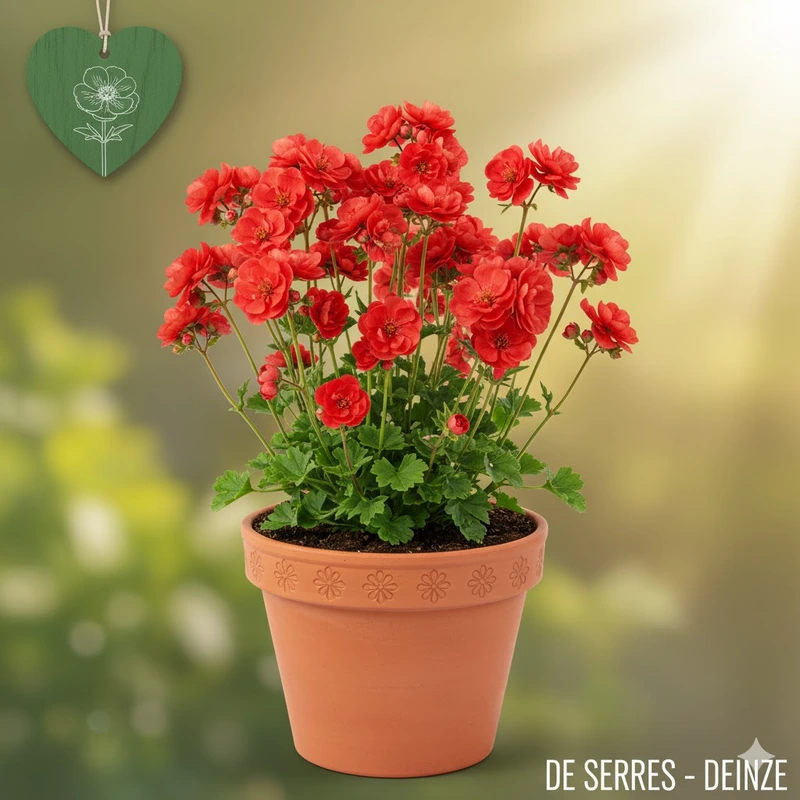 Geum chiloense 'Tempest Scarlet' P9