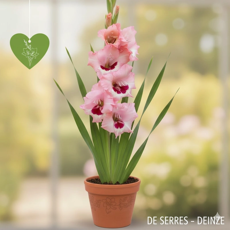 Gladiolus 'Wine and Roses'