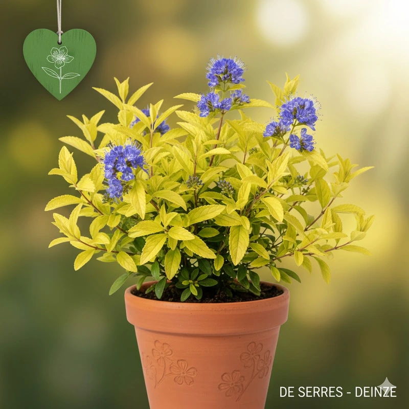 Caryopteris clandonensis 'Gold Crest'