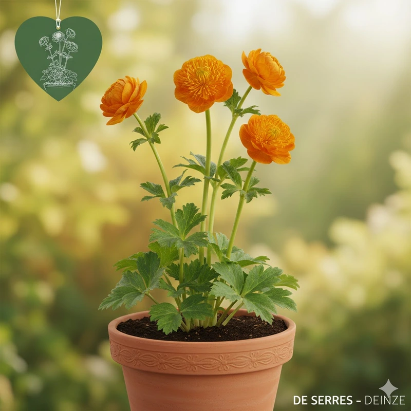 Trollius chinensis 'Golden Queen' P10.5