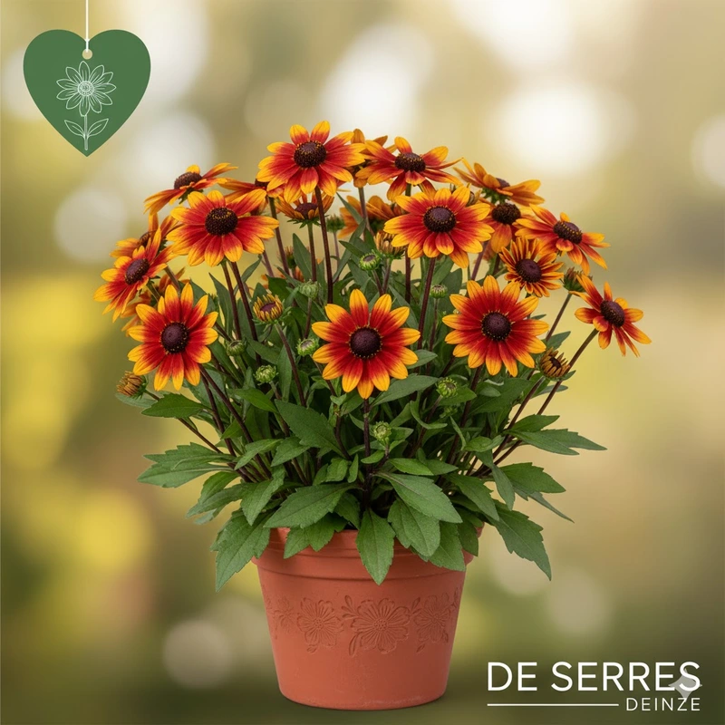 Heliopsis helianthoides 'Burning Hearts' P9