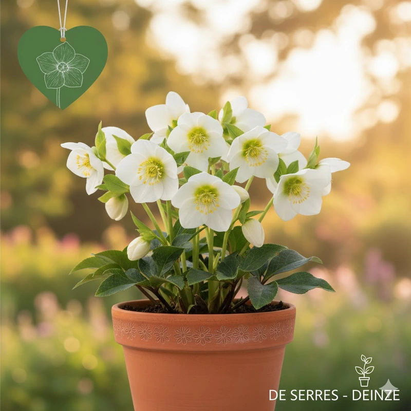 Helleborus x nigercors 'Snow Love' P9