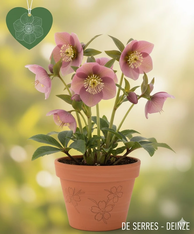 Helleborus orientalis 'Pink Lady' P9