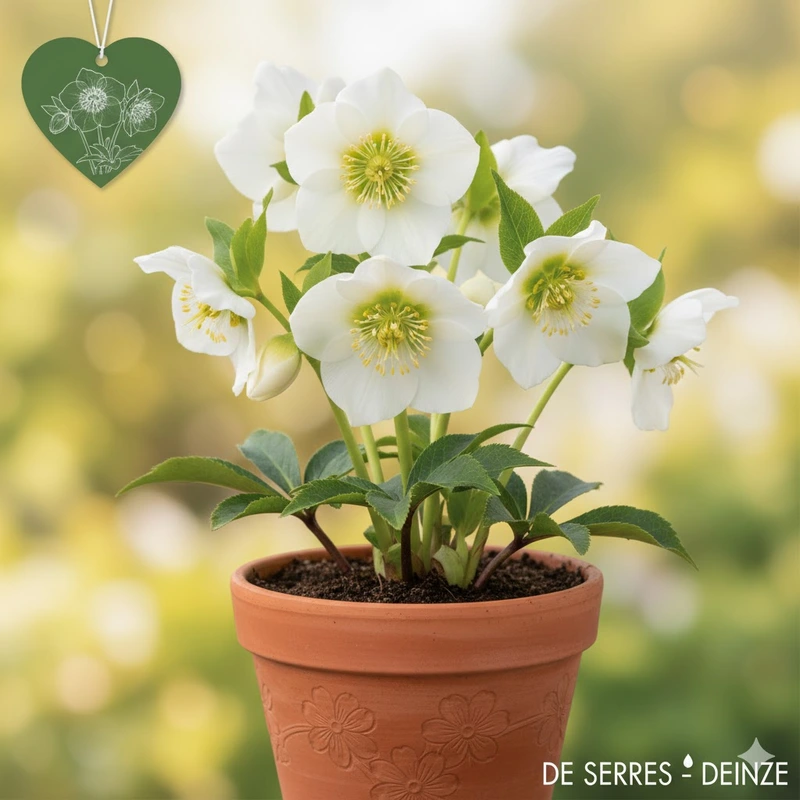 Helleborus orientalis 'Pretty Ellen White' P9