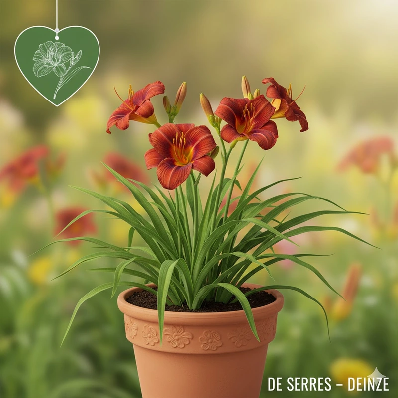 Hemerocallis 'Autumn Red' P9