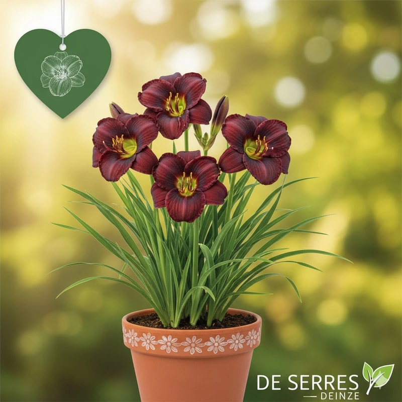 Hemerocallis 'Black Prince' P9