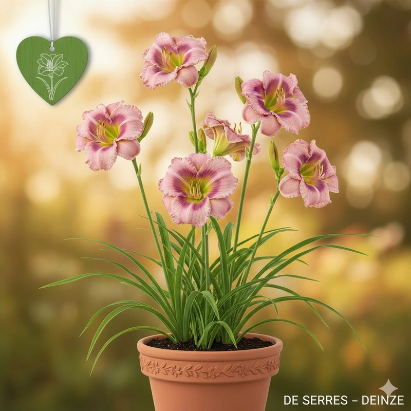 Hemerocallis hybr. 'Final Touch' P9