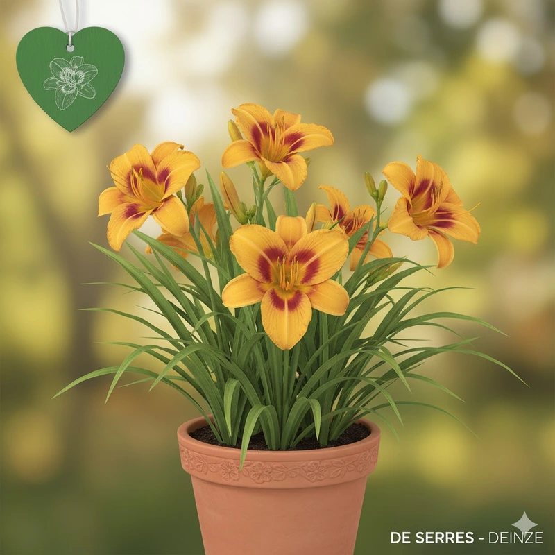 Hemerocallis 'Mikado' P9