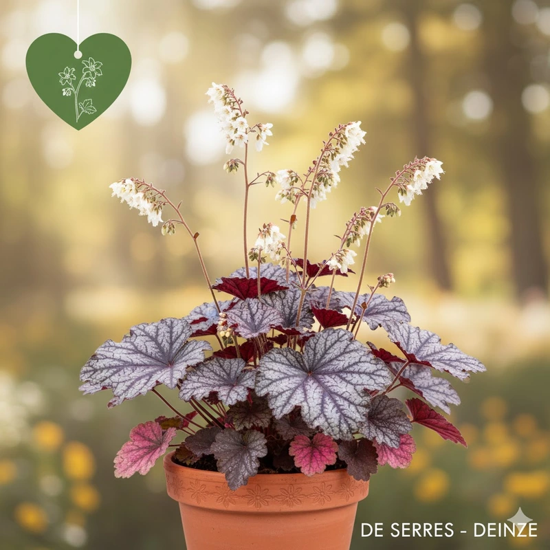 Heuchera micrantha 'Can Can' P9