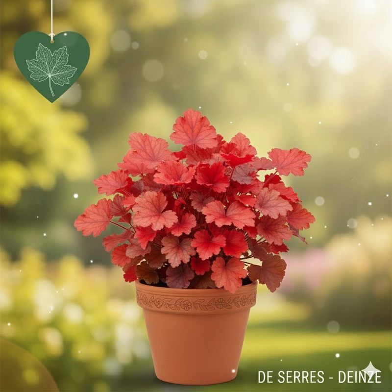 Heuchera micrantha 'Fire Alarm' P9