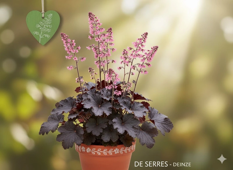 Heuchera villosa var. macrorrhiza 'Timeless Night' P9