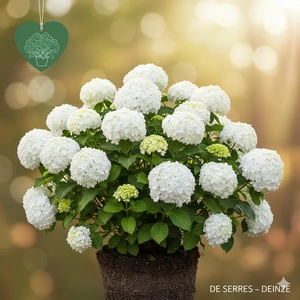 Hydrangea macrophylla 'Madame E. Moulliere' C (25- 30)