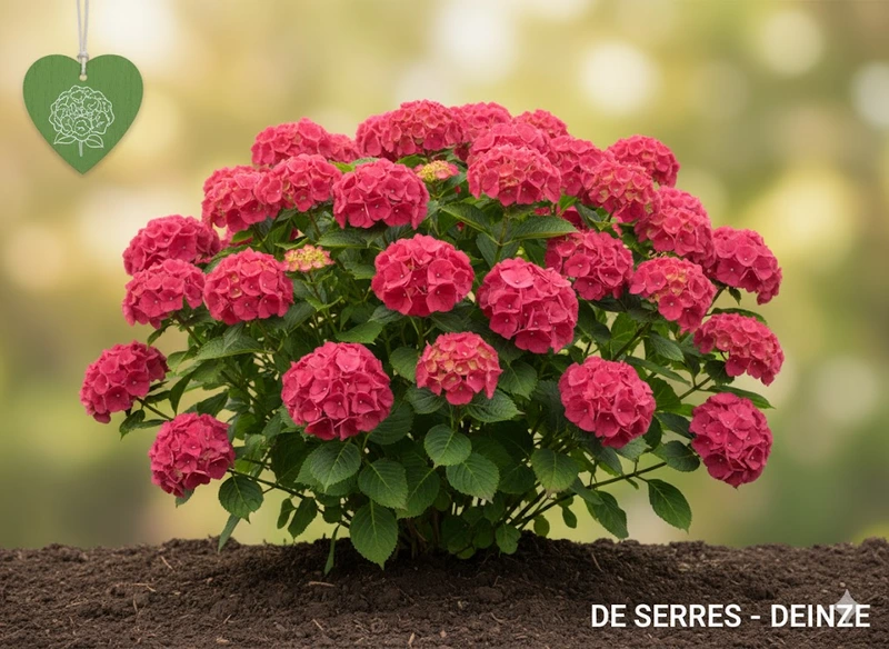 Hydrangea macrophylla 'Red Baron' C (25- 30)