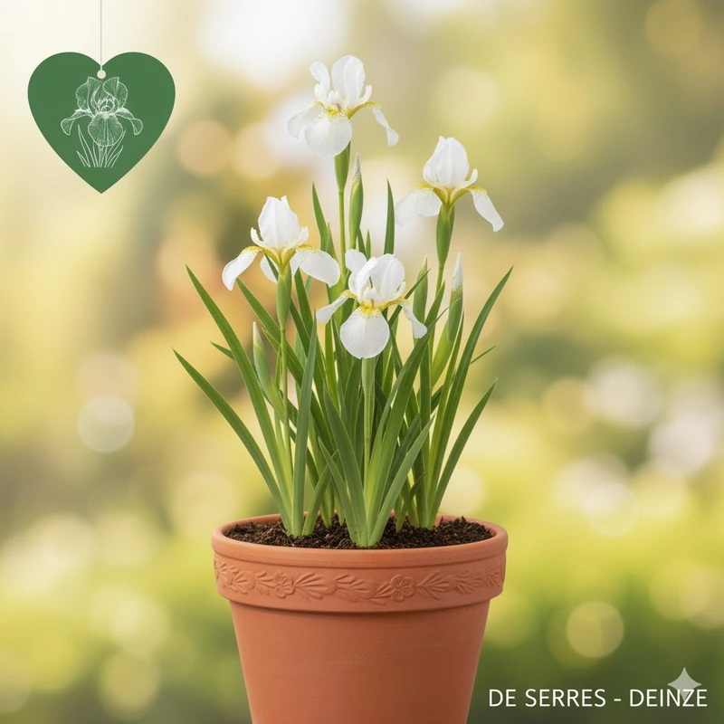 Iris ensata 'White Ladies' P9