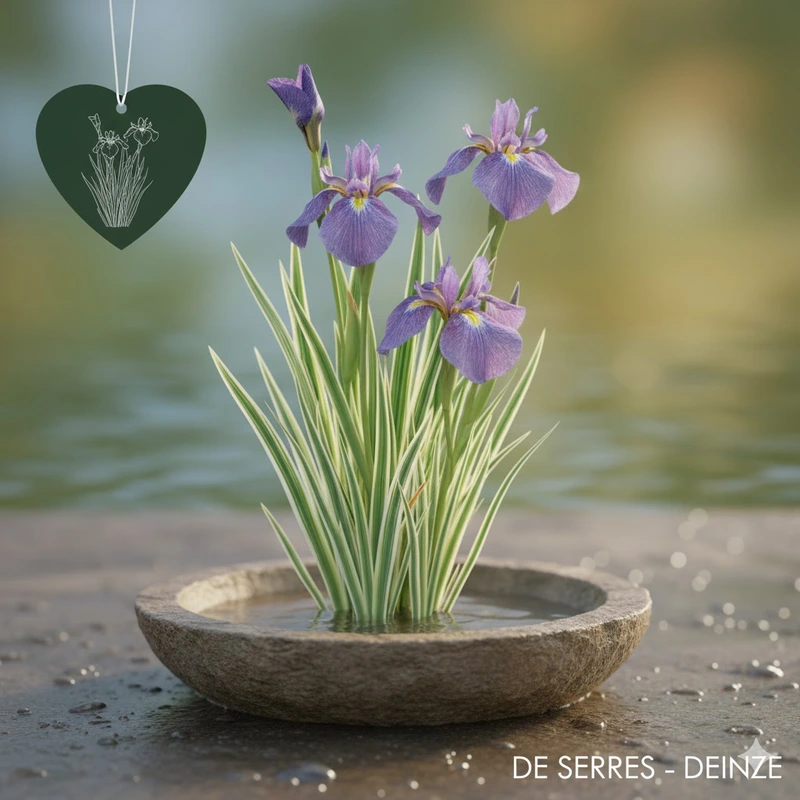 Iris ensata 'Variegata' P9