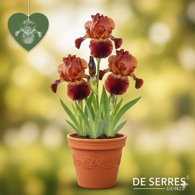 Iris x germanica 'Sultan´s Palace' P9