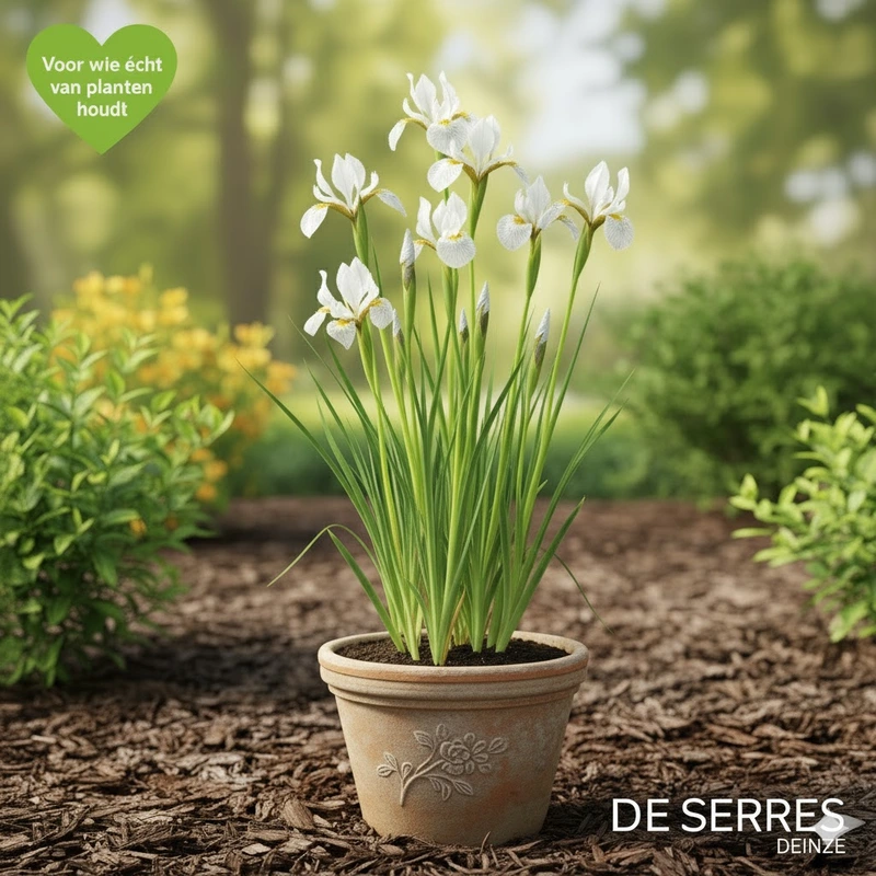 Iris x germanica 'White Knight' P9