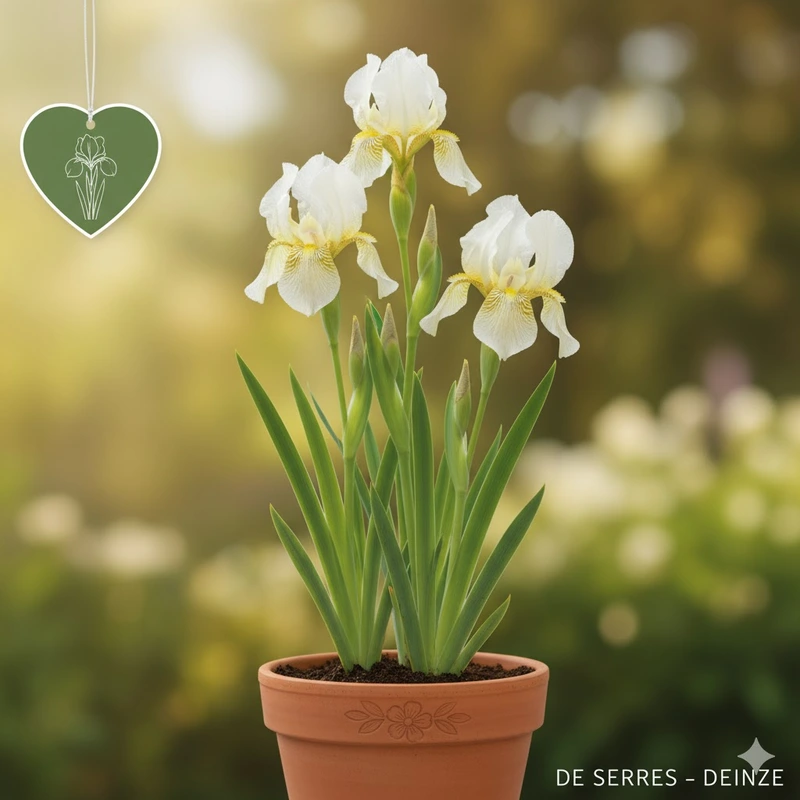 Iris pseudacorus 'Creme de la Creme'