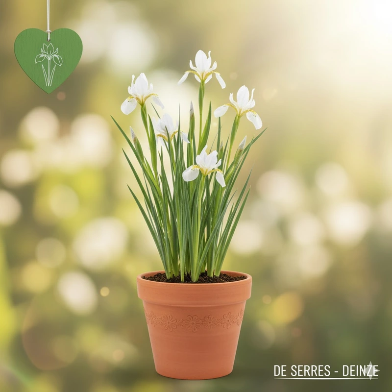 Iris sibirica 'Alba'