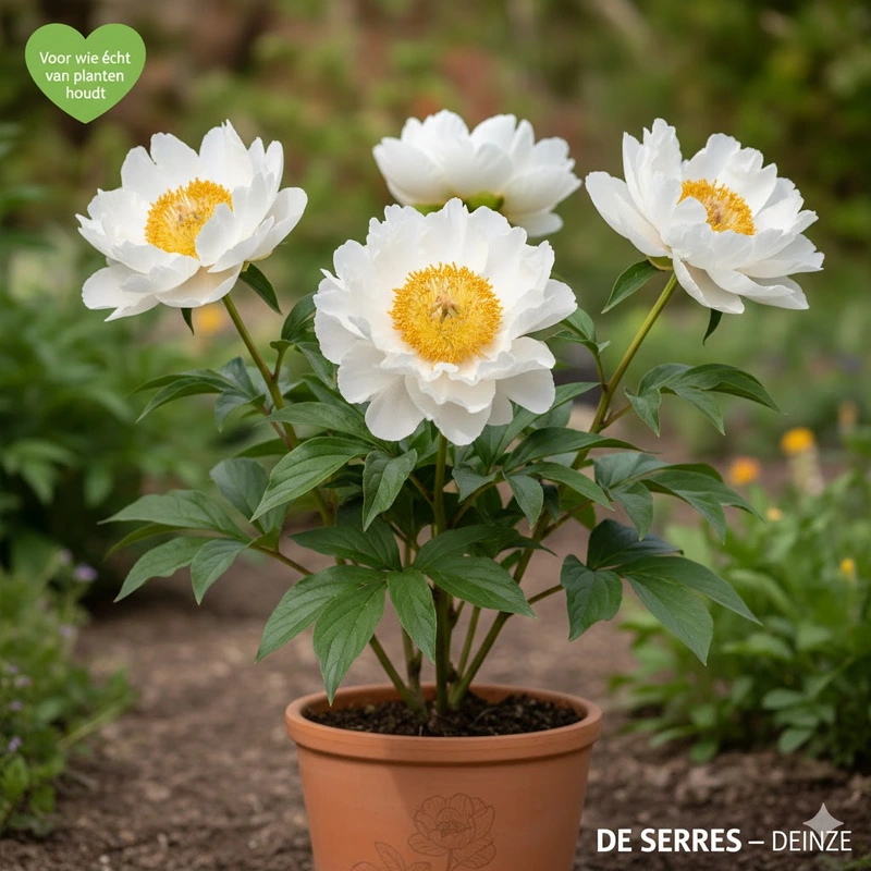 Paeonia lactiflora 'Jan van Leeuwen' C1