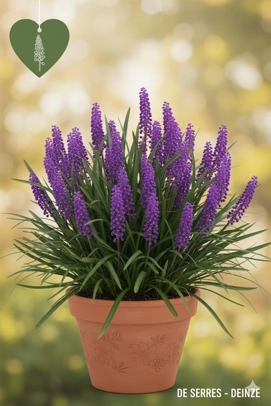 Liriope muscari 'Purple Passion'