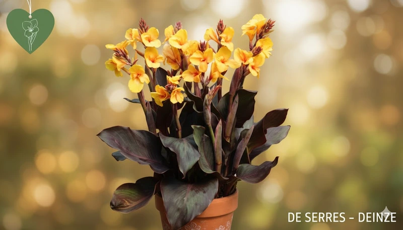 Canna indica 'Louis Cottin'
