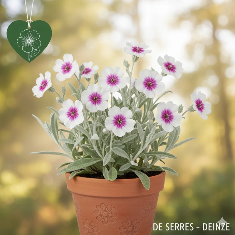 Lychnis coronaria 'Oculata' P9