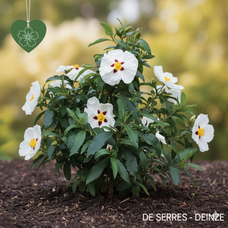Cistus x aguilarii 'Maculatus' C (20- 25)