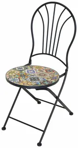 Malaga Bistro Chair Black D31H89