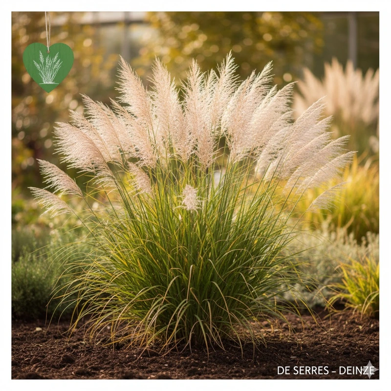 Miscanthus sinensis 'Champagner' P9