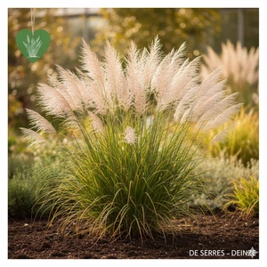 Miscanthus sinensis 'Champagner' P9