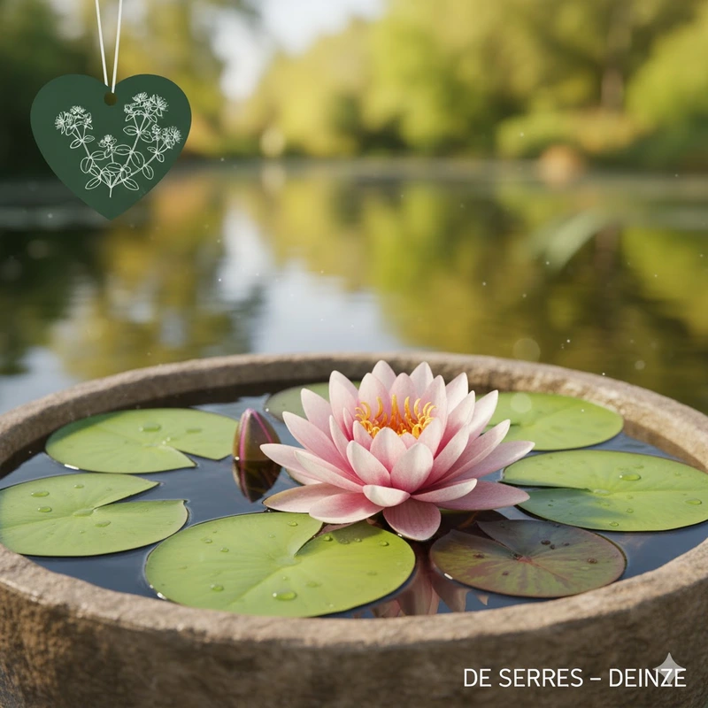 Nymphaea 'Marliacea Carnea' P11