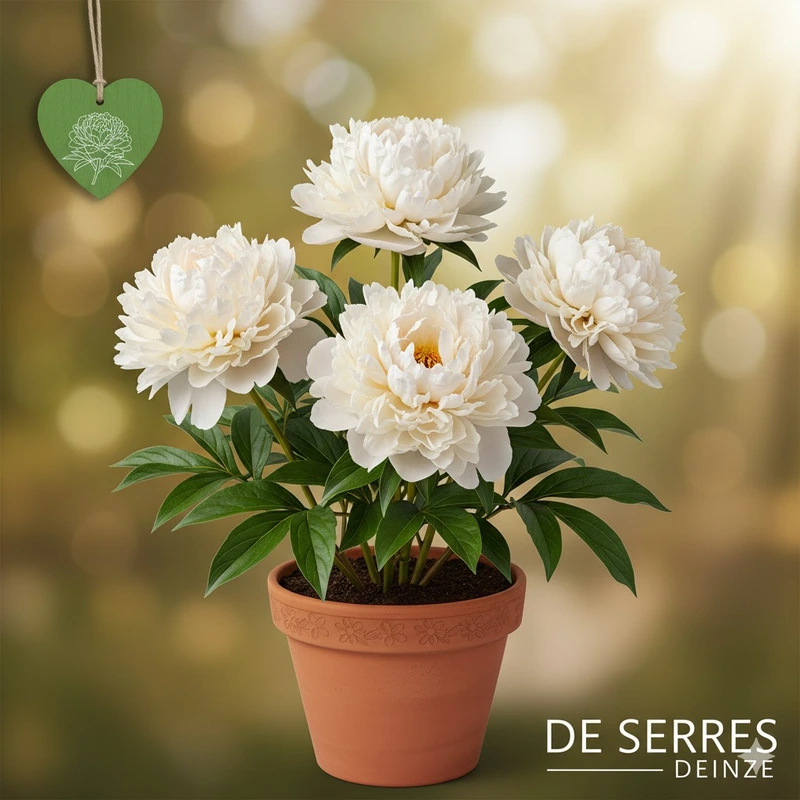 Paeonia lactiflora 'Duchesse de Nemours' P11