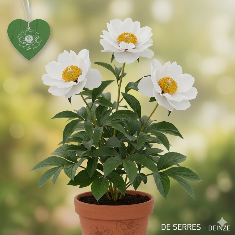 Paeonia lactiflora 'White Wings' C1