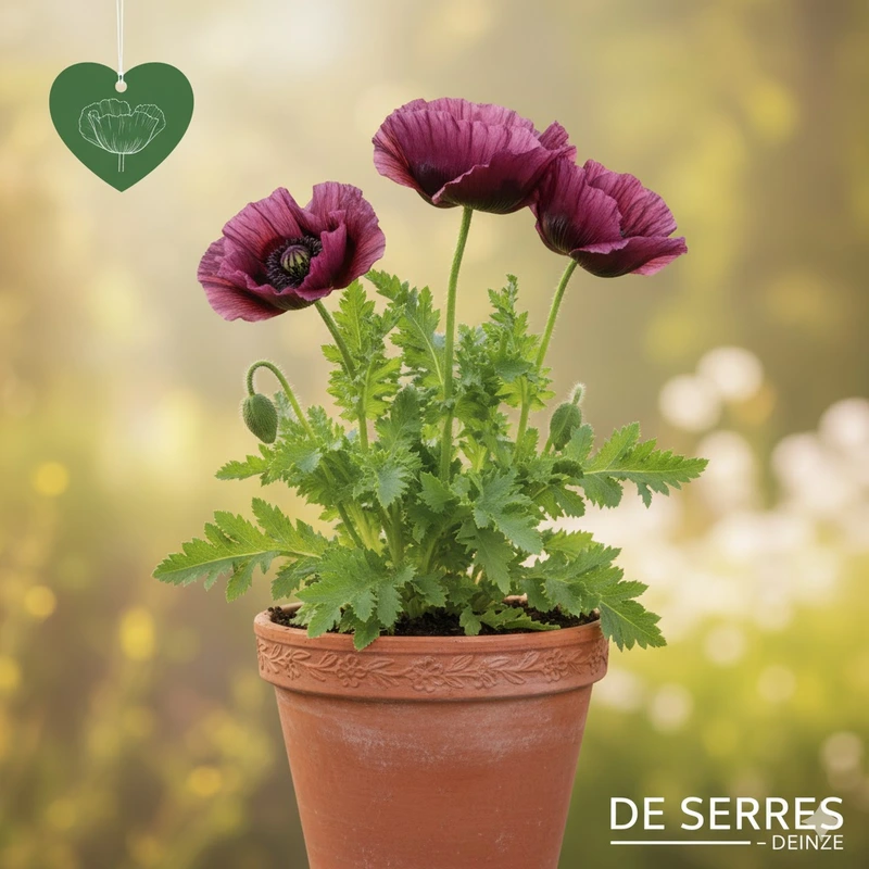 Papaver orientale 'Royal Chocolate Distinction' P9