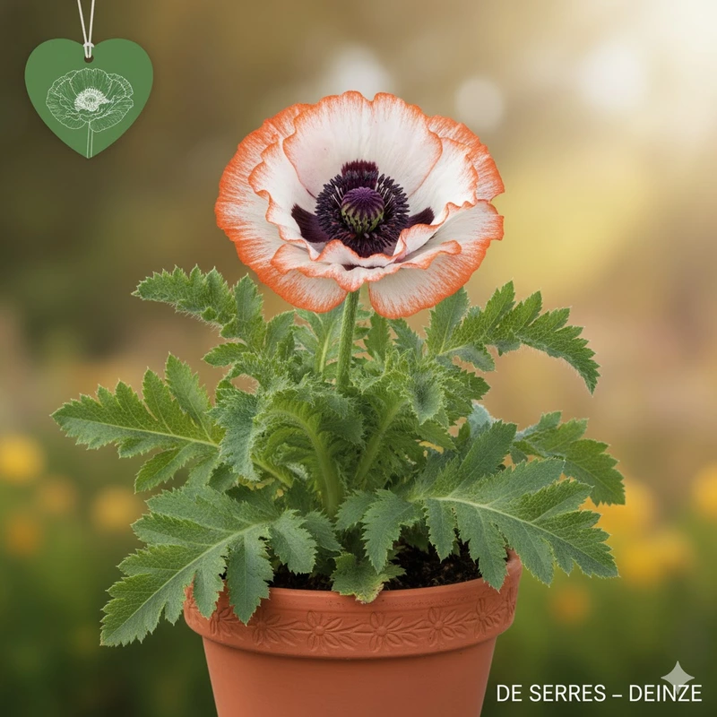 Papaver orientale 'Picotee' P9