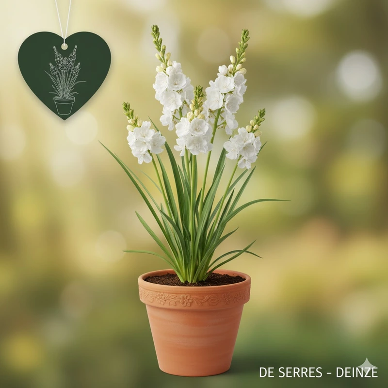 Polianthes tuberosa 'The Pearl'