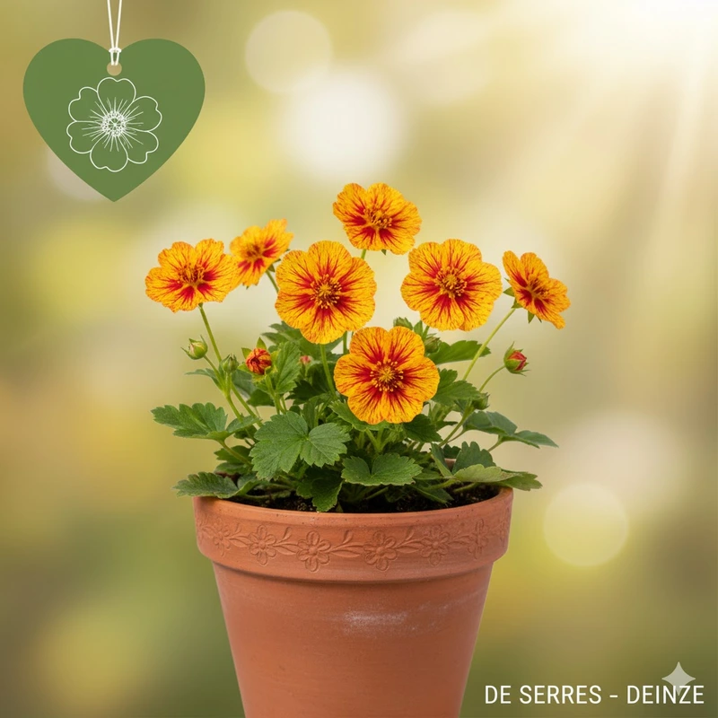 Potentilla x cultorum 'Arc-en-Ciel' P9