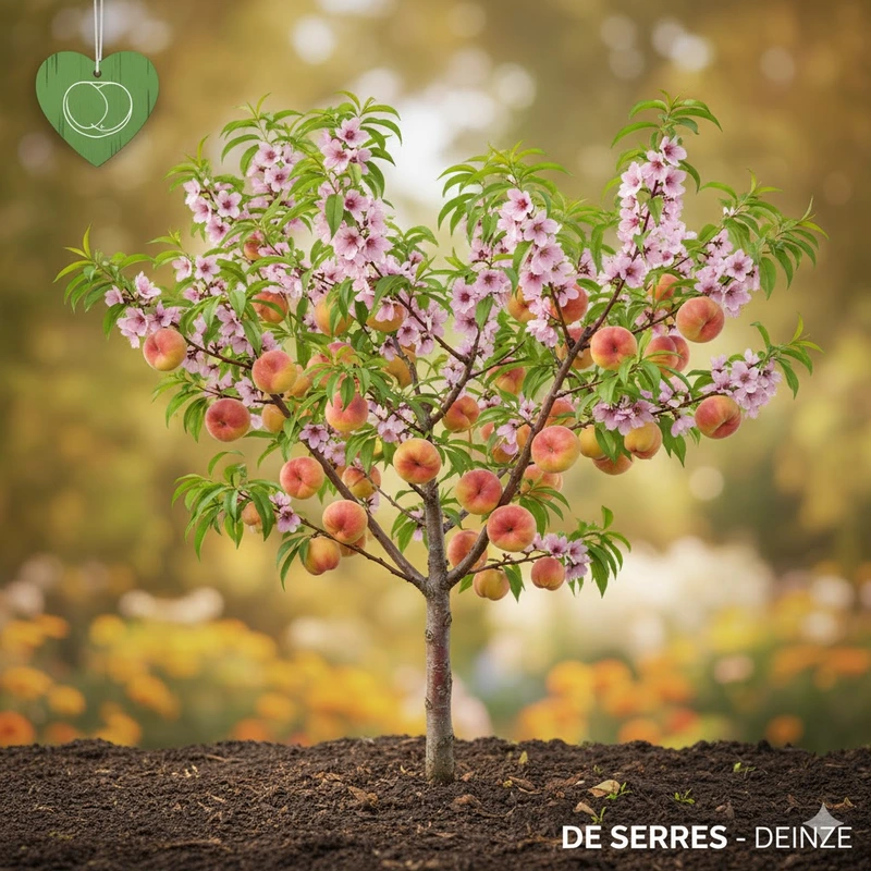 Prunus persica var. persica 'Saturn' C7,5