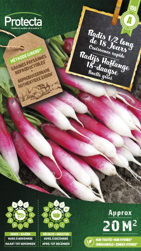 radijs haflange 18-daagse