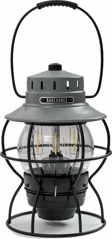 railroad lantern grey