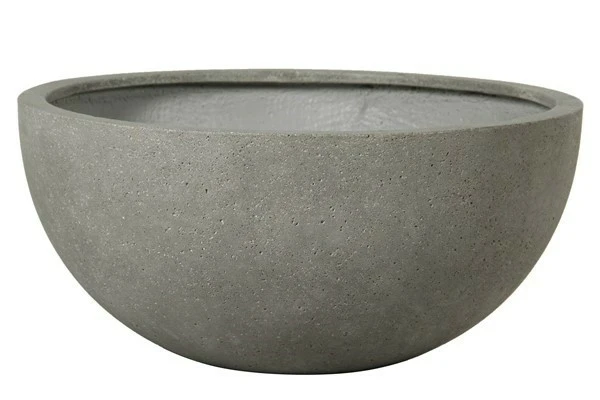 rd. light fiber-concrete pot-air hole-35*35.5*20