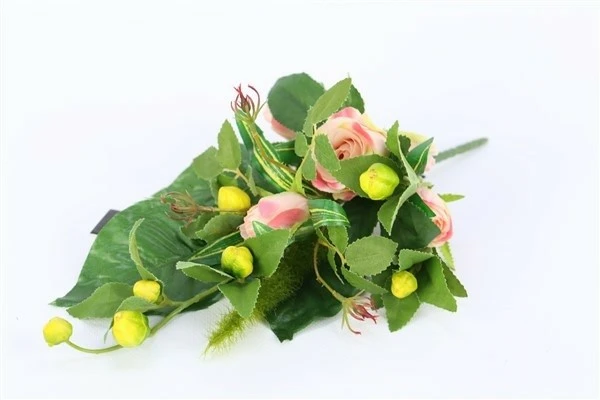 rose bud/foxtail flat bush x 8 - 30cm