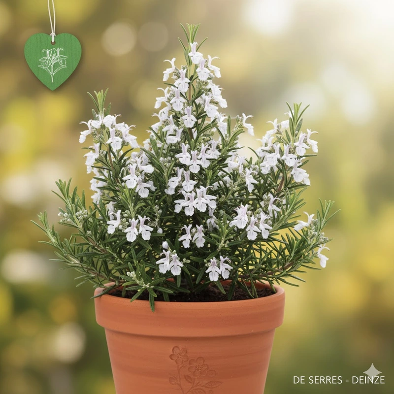 Rosmarinus officinalis 'Albiflorus' P9