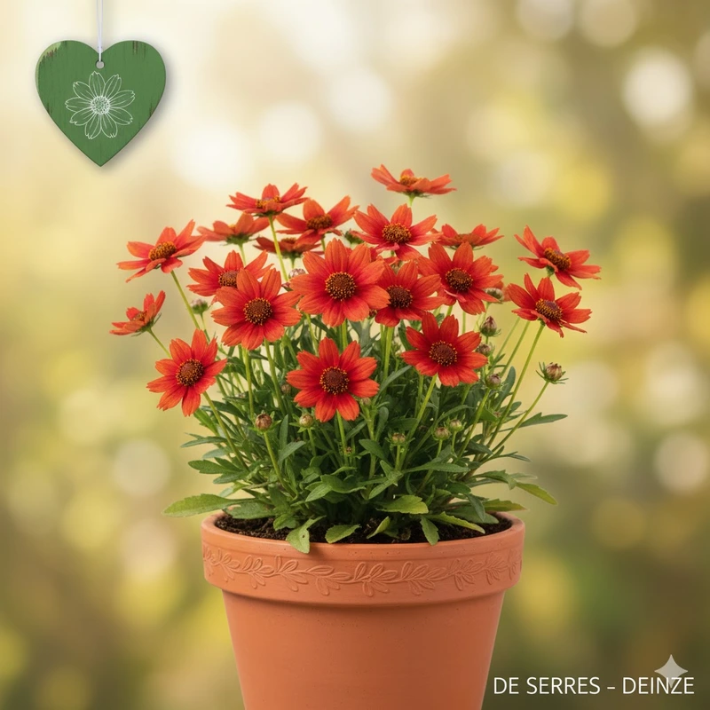 Coreopsis lanceolata 'Rotkehlchen'