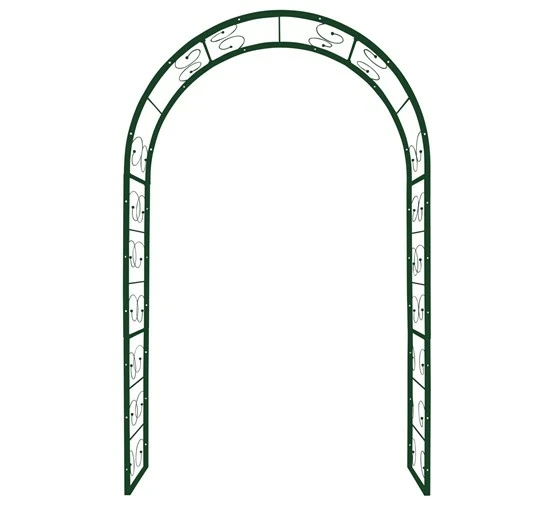 rozenboog twiggy massief, buigbaar draad, groen
