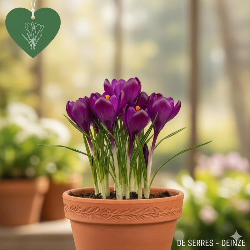 Crocus tommasinianus 'Ruby Giant'