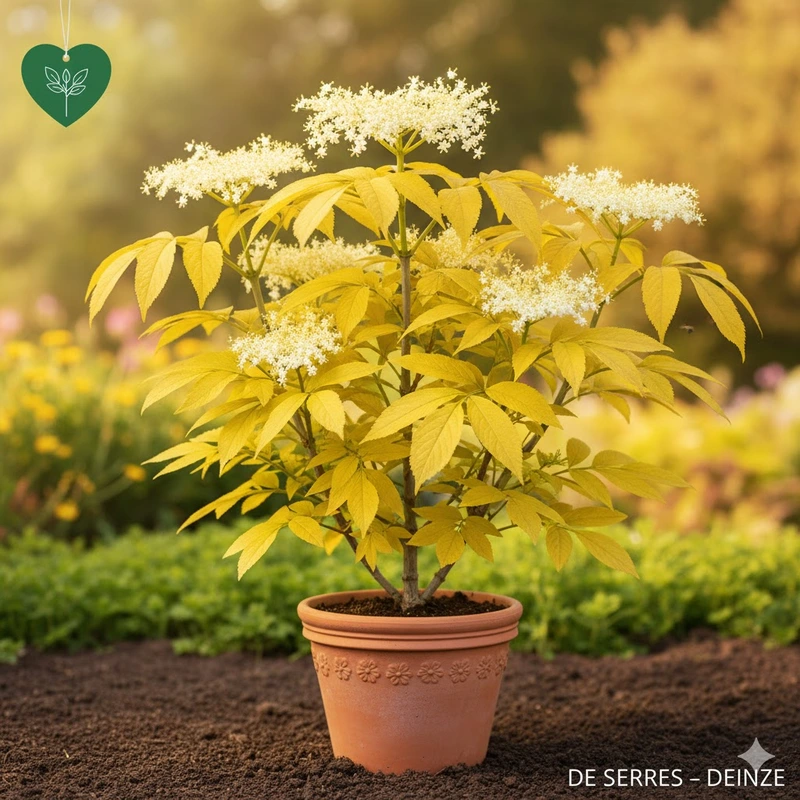 Sambucus nigra 'Aurea'  (60- 90)