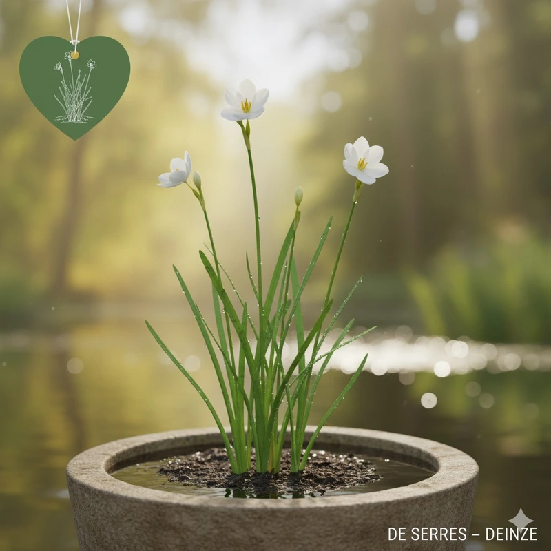 Schizostylis coccinea 'Alba' P9
